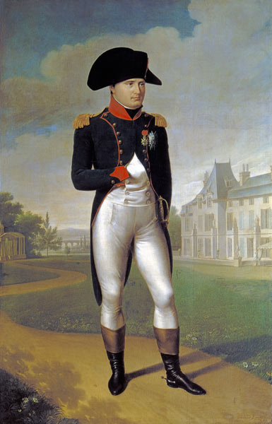 Napoleon I (1769-1821) in Front of the Chateau de Malmaison from François Pascal Simon Gérard
