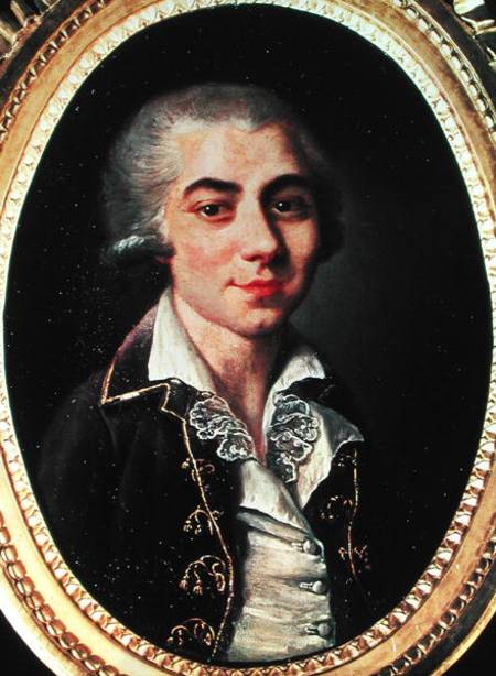 Portrait of Andre Chenier (1762-94) from Francois Thomise