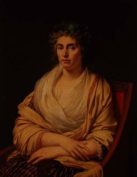 Portrait of Louise Maximiliana Caroline Countess of Albany (1752-1824) from Francois Xavier Fabre