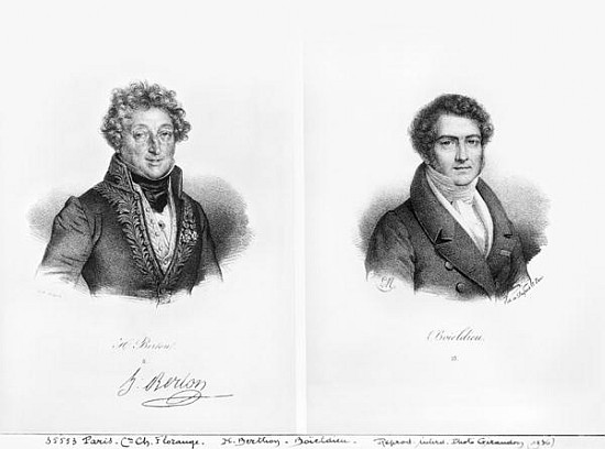 Henri Montan Berton (1767-1844) and Francois Adrien Boieldieu (1775-1834) from Francois Seraphin Delpech