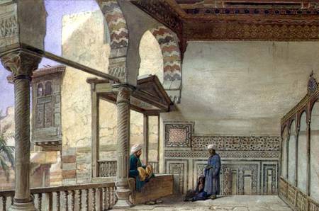 Loggia of Memlook Radnau Bey's House, Cairo from Frank Dillon