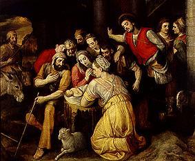 Die Anbetung der Hirten from Frans Floris de Vriendt