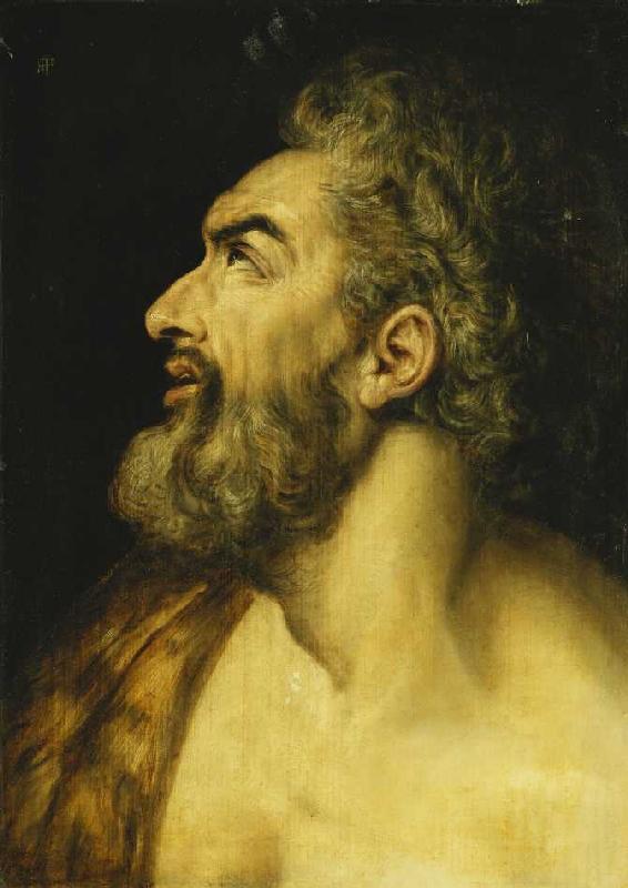 Haupt Johannes des Täufers. from Frans Floris de Vriendt