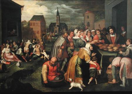 The Seven Acts of Mercy from Frans Francken d. J.