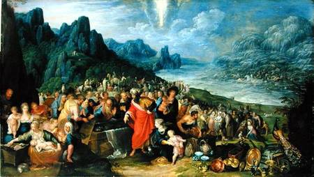 The Israelites on the Bank of the Red Sea from Frans Francken d. J.