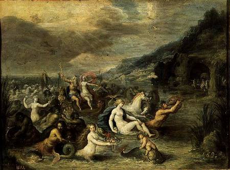 The Triumph of Amphitrite from Frans Francken d. J.