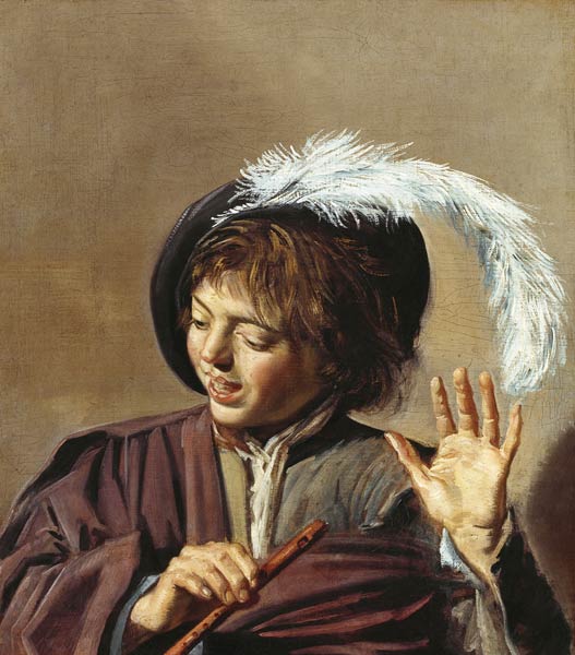 Singender Flötenspieler from Frans Hals