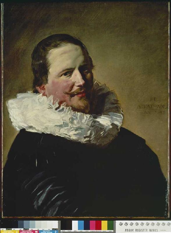 Bildnis eines 30-jährigen Mannes mit Halskrause from Frans Hals