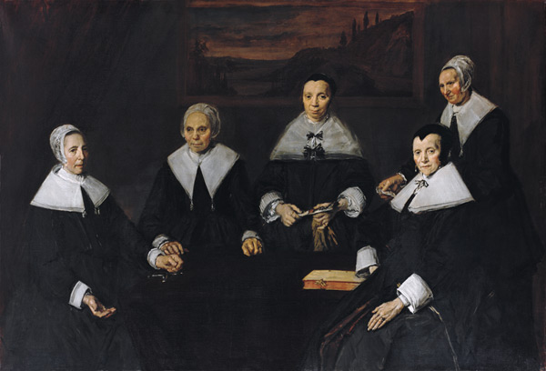 The Regentesses of the Old Men's Almhouse, Haarlem from Frans Hals