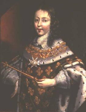 Portrait of Louis XIV (1638-1715) as a boy