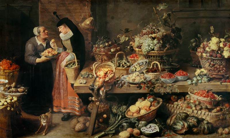 Fruit Stall from Frans Snyders