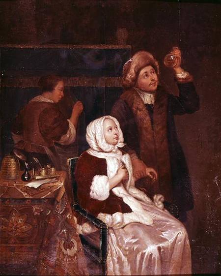 The Doctor's Visit from Frans van d.Ä Mieris