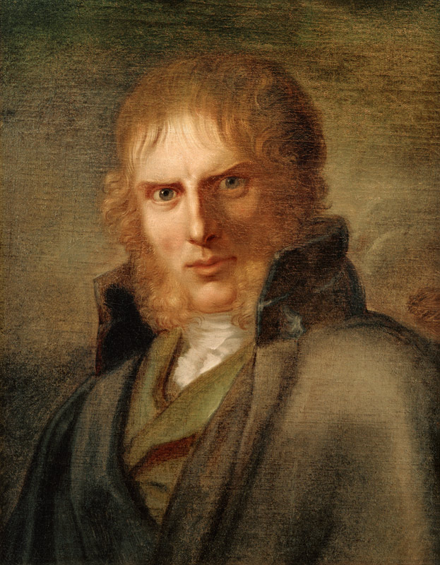 The Painter Caspar David Friedrich (1774-1840) from Franz Gerhard von Kugelgen