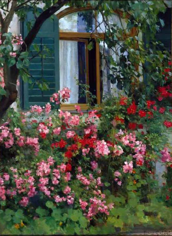 Am Blumenfenster from Franz Grassel