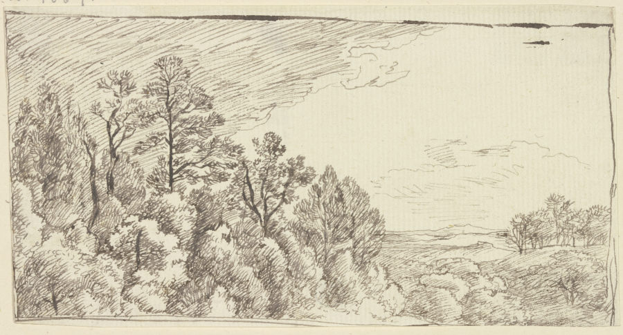 Bäume und Gebüsch from Franz Innocenz Josef Kobell