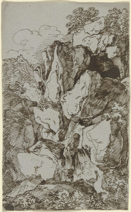 Felswand from Franz Innocenz Josef Kobell
