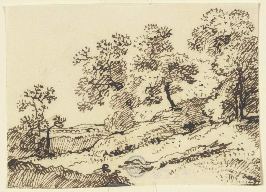 Hügel in einer Landschaft from Franz Innocenz Josef Kobell