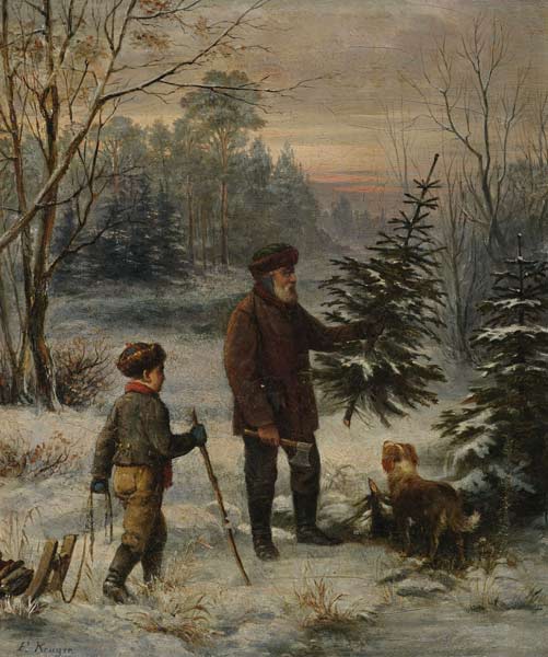Before Christmas from Franz Krüger