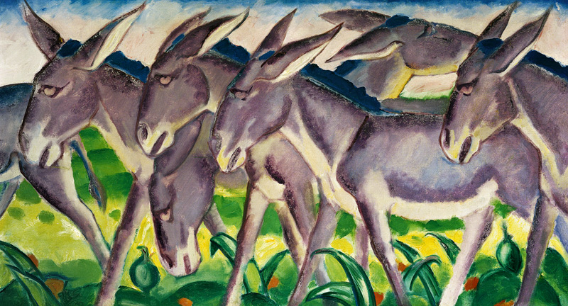 Eselfries. from Franz Marc