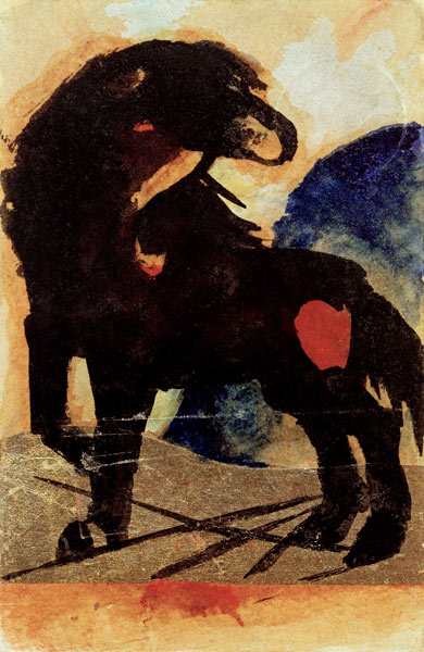 Littel Black Horse from Franz Marc