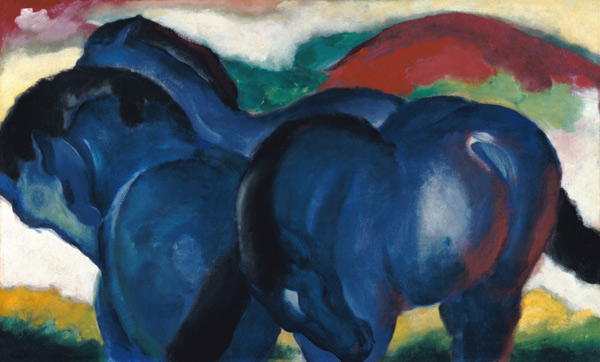 Small Blue Horses from Franz Marc