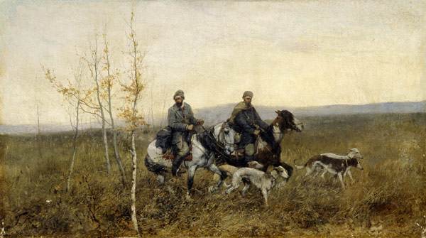 The Hunters from Franz Roubaud