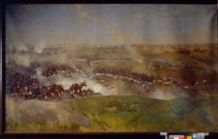 The Battle of Borodino on August 26, 1812 from Franz Roubaud