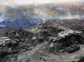 The Siege of Sevastopol Panorama (mixed media)