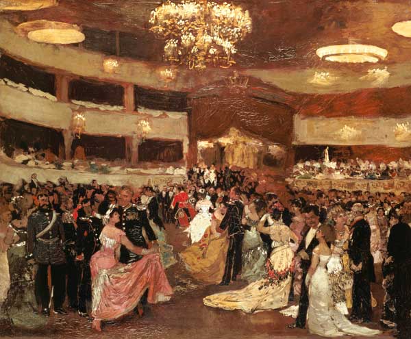 Der Opernball from Franz Skarbina