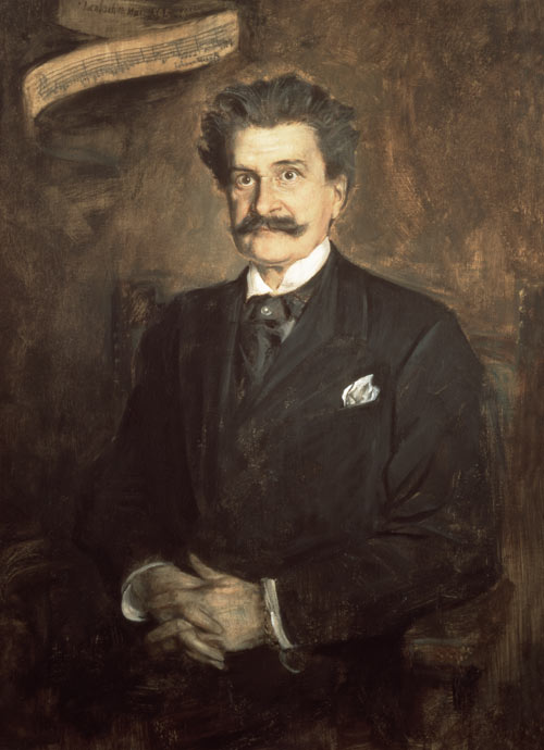 Johann Strauss the Younger from Franz von Lenbach