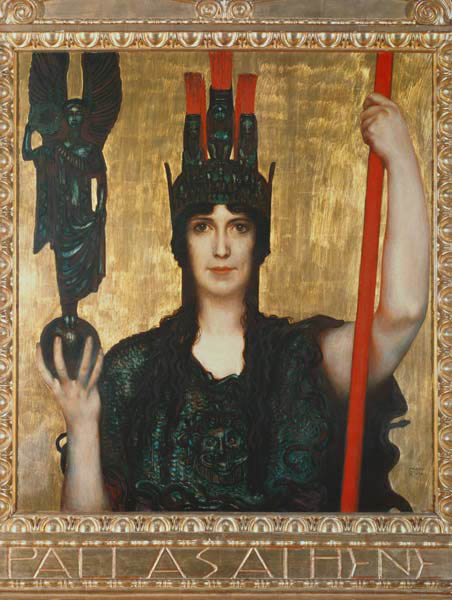 Pallas Athena from Franz von Stuck