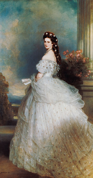 Kaiserin Elisabeth von Österreich (Sissi) from Franz Xaver Winterhalter