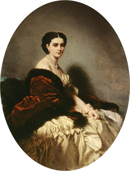 Bildnis der Gräfin Sophie Narishkina (1823-1877) from Franz Xaver Winterhalter
