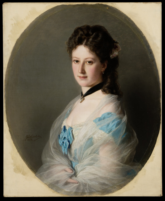 Porträt Olga von Grunelius from Franz Xaver Winterhalter