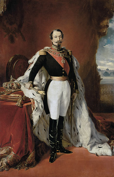 Portrait of Napoleon III (1808-73) Emperor of France from Franz Xaver Winterhalter
