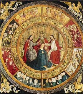Die Krönung Mariae durch die heilige Dreifaltigkeit