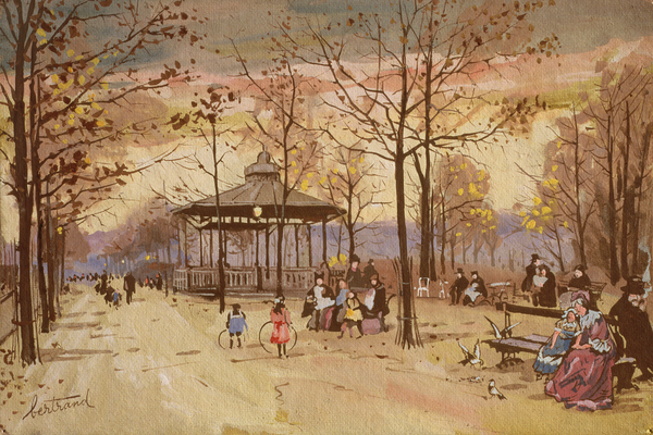 The Luxembourg Gardens, Paris from Fred Bertrand