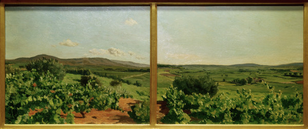 Bazille / Study for Grape Harvest from Frédéric Bazille