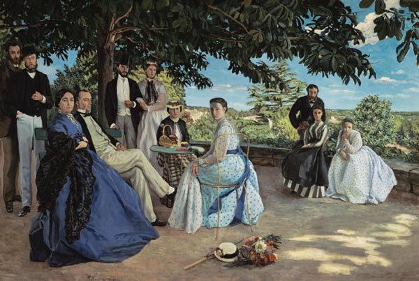 Frederic Bazille, Reunion de famille1867 from Frédéric Bazille
