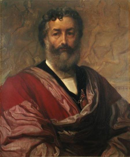 Copy of a Self Portrait from Frederic Leighton