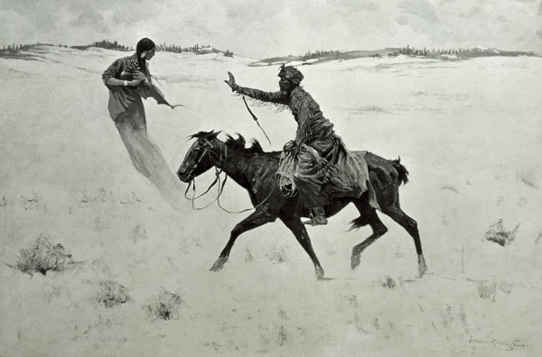 How Order No. 6 went through, or The Vision from Frederic Remington