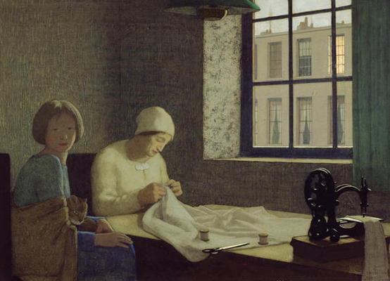 The Old Nurse, 1926 from Frederick Cayley Robinson