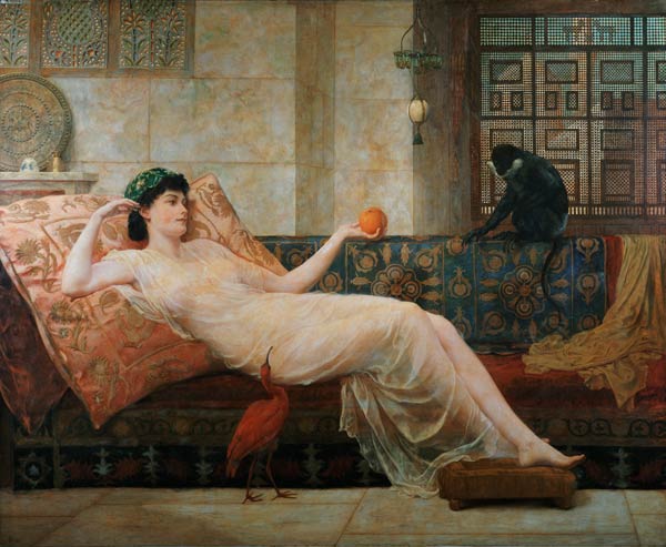 Dolce far Niente from Frederick Goodall