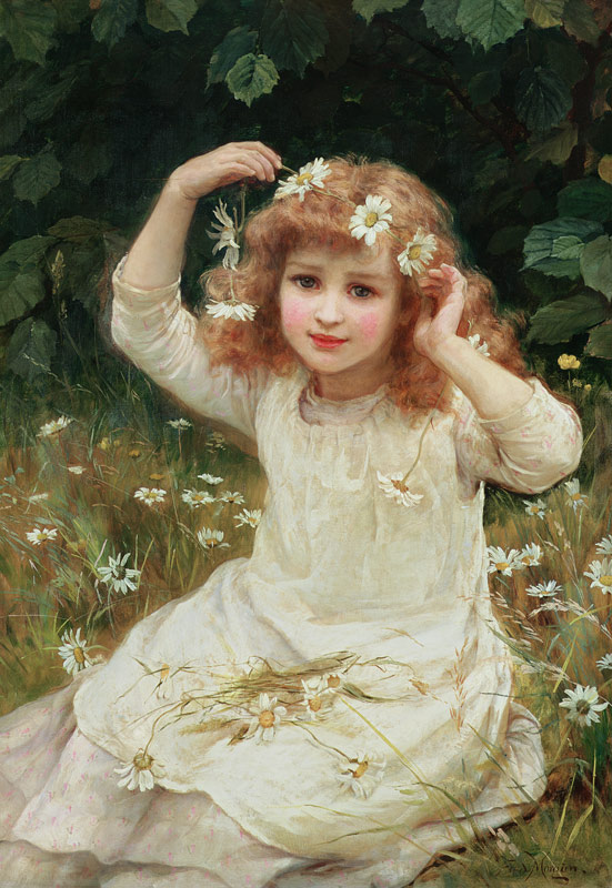 Marguerites, 1889 (oil on canvas) from Frederick Morgan