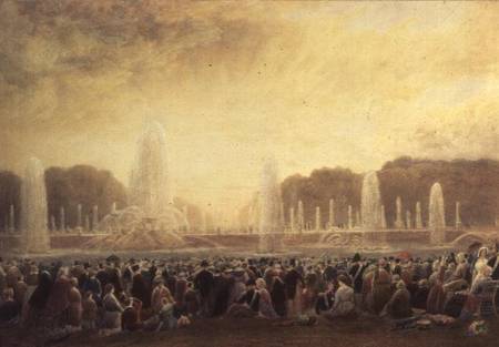 The Fountains at Versailles from Frederick Nash