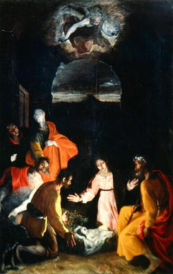 Adoration of the Shepherds, 1590 (oil on canvas) from Frederico Barocci