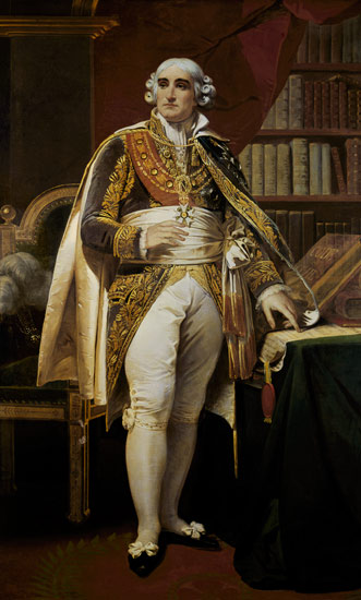 Portrait of Jean-Jacques-Regis de Cambaceres (1753-1824) from Frederik Henry Schopin