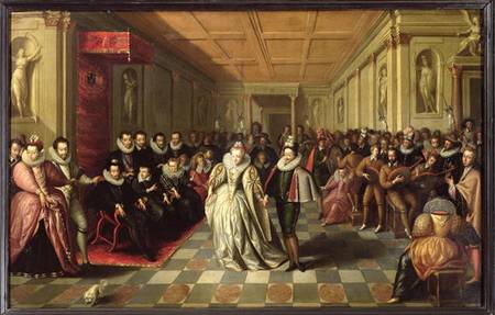 Ball at the Court of Henri III on the Occasion of the Marriage of Anne, Duke of Joyeuse, to Margueri from French School
