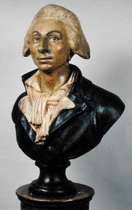 Bust of Louis Michel Le Peletier de Saint-Fargeau (1760-93) from French School