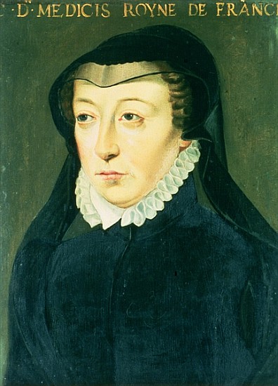 Catherine de Medici from French School